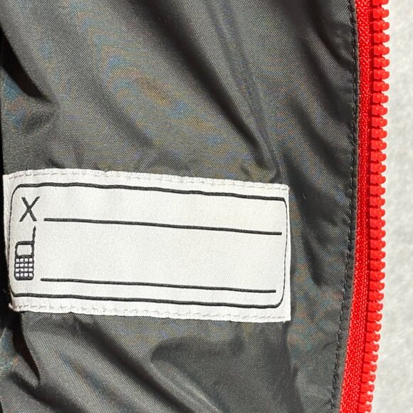 Columbia Snowsuit 6 months Snuggly Bunny Infant Bunting Red Plaid Down Filled - Picture 5 of 8